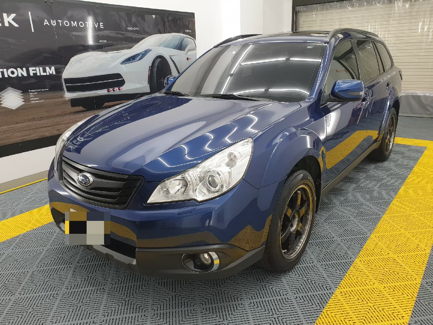 飾條黑化-Subaru Outback